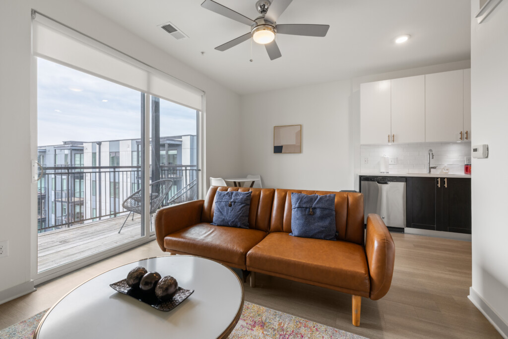 Interior space in a commercial community living facility. Louisville community living photo